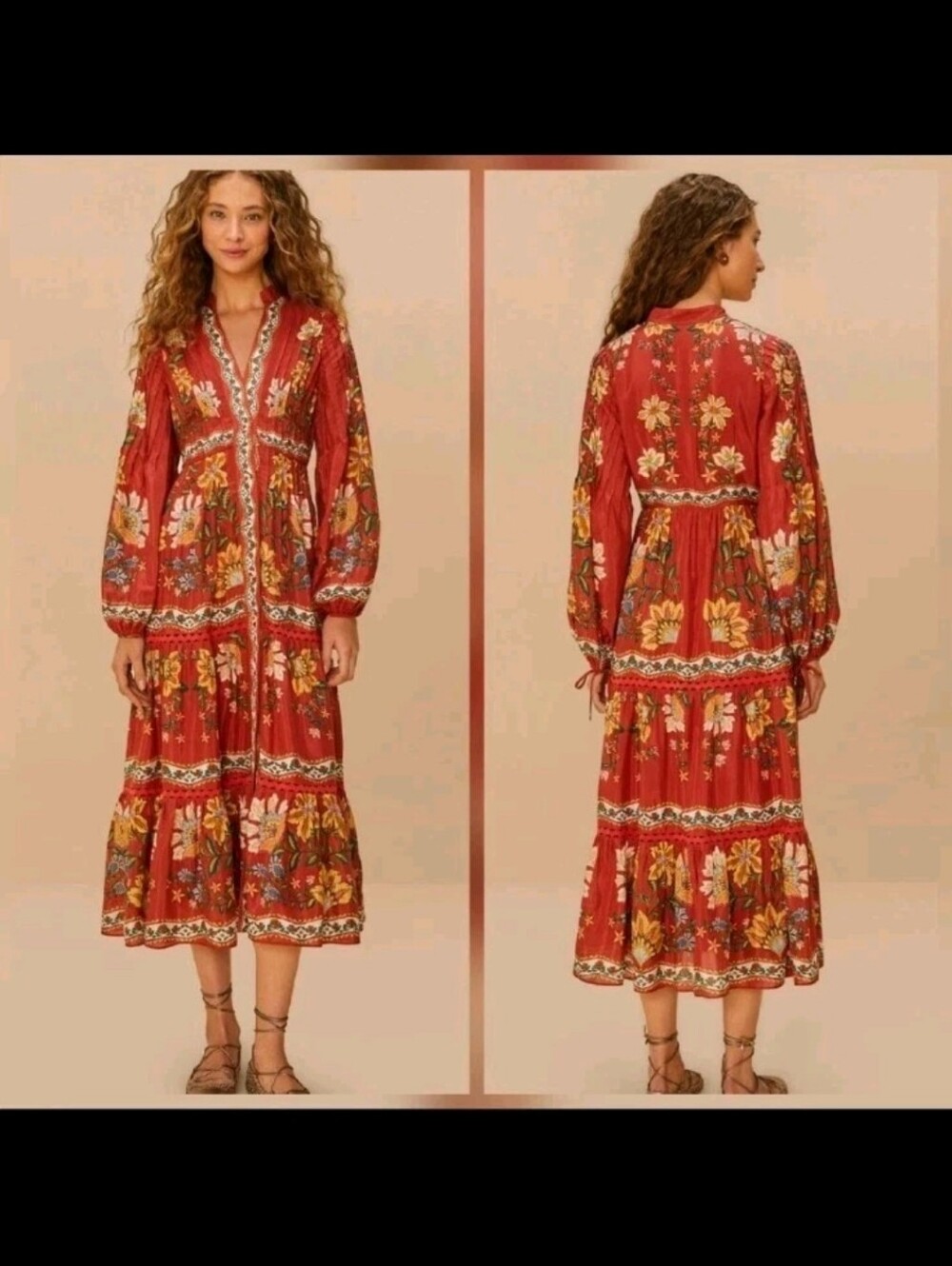 FARM Rio Red Maxidress